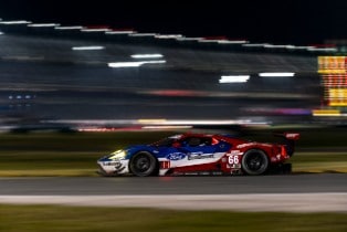 The IMSA Ford GTs will be on track at Sebring this weekend